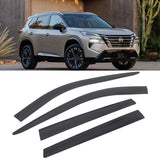 Window Visors for Nissan Rogue 2021-2026 Low Profile Style Tape-On Smoke