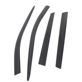 Window Visors for Nissan Rogue 2021-2026 Low Profile Style Tape-On Smoke