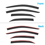 2018-2024 Toyota Camry Low Profile Style Tape on Window Visors Guards