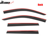 2022-2025 Toyota Corolla Cross Low Profile Style Tape on Window Visors