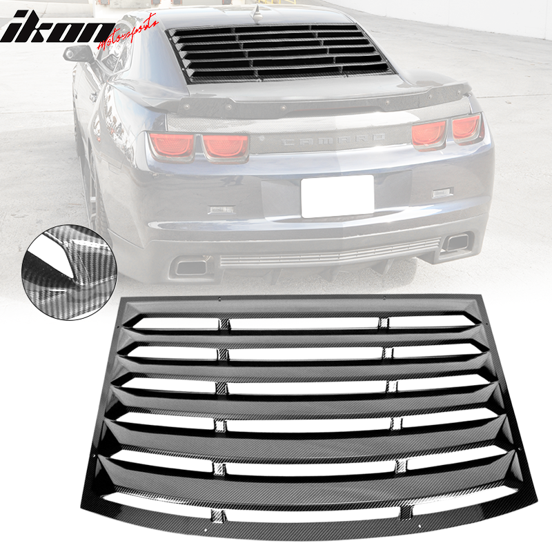 2010-2015 Chevy Camaro Rear Window Louver ABS