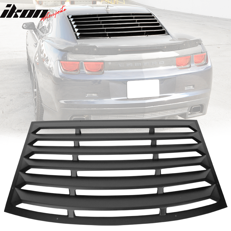 2010-2015 Chevy Camaro Rear Window Louver ABS