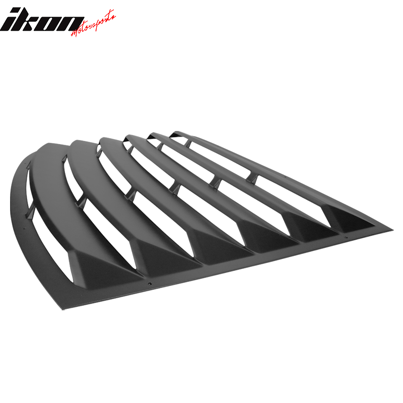 2010-2015 Chevy Camaro XE Style Rear Window Louver with Side Vent PP