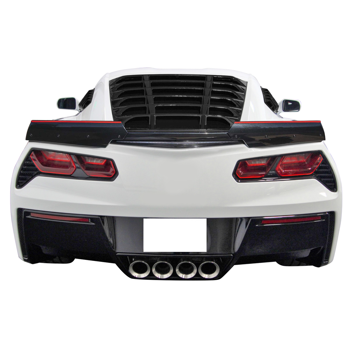 2014-2019 Chevy Corvette C7 Rear Window Louver ABS