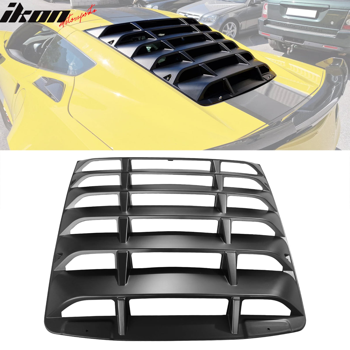 2014-2019 Chevy Corvette C7 Rear Window Louver ABS