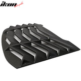 2016-2019 Chevy Cruze Unpainted Rear Window Louvers ABS
