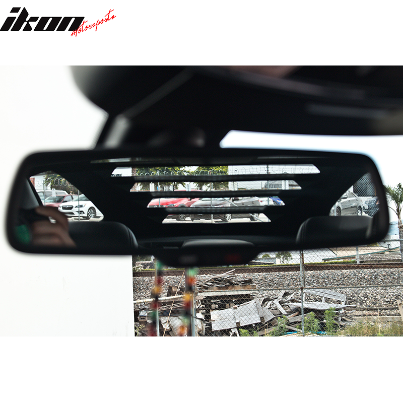2011-2023 Dodge Charger Black Rear Window Louver Side Quarter Scoop