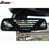 2011-2023 Dodge Charger Black Rear Window Louver Side Quarter Scoop