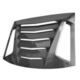 2011-2023 Dodge Charger IKON V2 Carbon Fiber Print Window Louver ABS