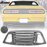 2008-2023 Dodge Challenger XE V2 Rear Side Window Louver Scoops PP