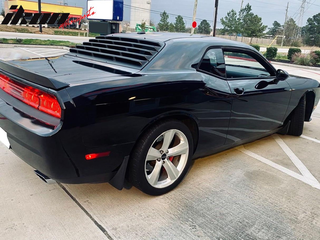 2008-2023 Dodge Challenger Rear Window Scoop Louver Vent