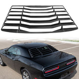 2008-2023 Dodge Challenger V2 Style Rear Window Louver PP