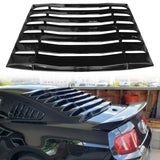 2005-2014 Ford Mustang IKON Style Rear Window Louvers ABS