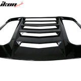 2015-2024 Ford Mustang IKON V2 Style Rear Window Louver  ABS