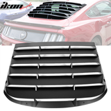 2015-2023 Ford Mustang Coupe Unpainted Rear Side Window Louver ABS
