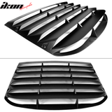 2015-2023 Ford Mustang Coupe Unpainted Rear Side Window Louver ABS
