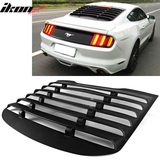 2015-2023 Ford Mustang Coupe V Style Rear Window Louver Side Vent ABS