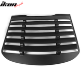 2015-2023 Ford Mustang Vintage Matte Black Rear Window Louver ABS