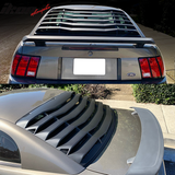 1999-2004 Ford Mustang IKON Style Rear Window Louver ABS