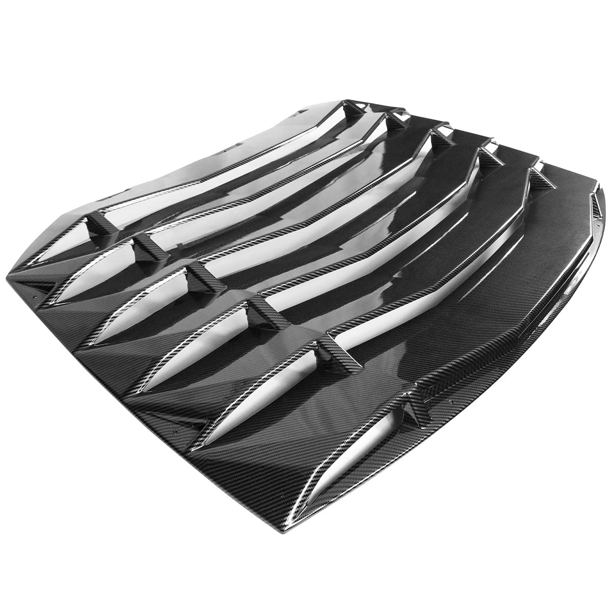 2013-2016 Scion FRS Carbon Fiber Print Rear Window Louver Coupe