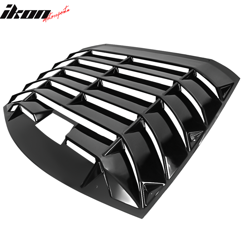 Fits 13-20 Scion FR-S Toyota 86 Subaru brz Window Louver Gloss Black