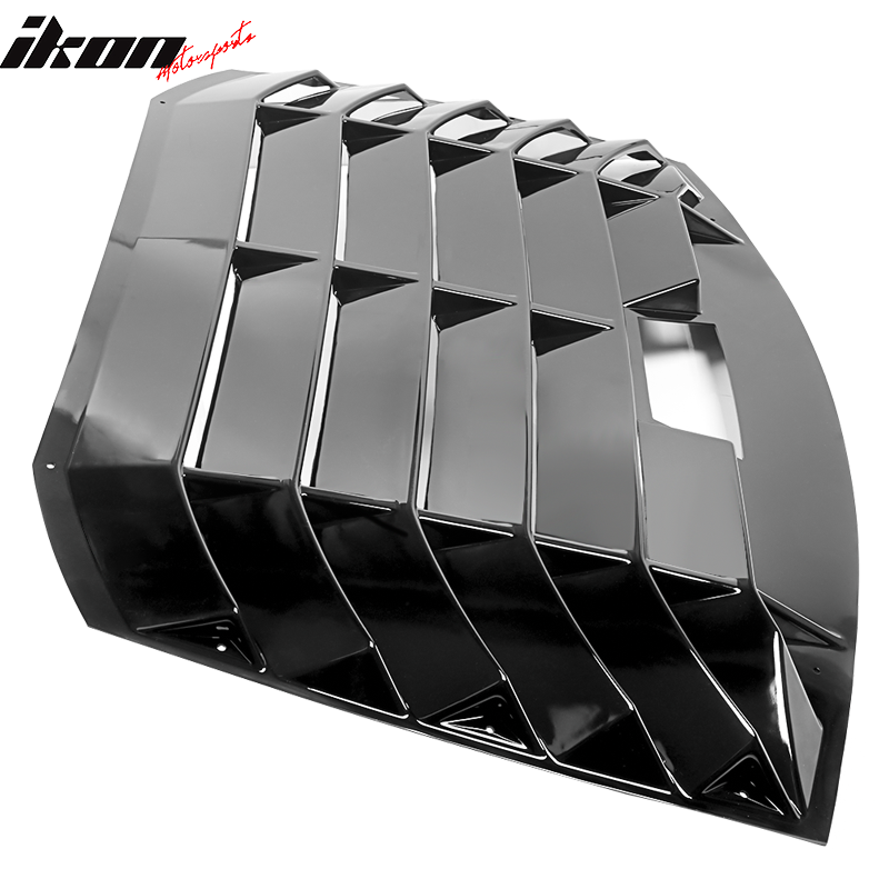 Fits 13-20 Scion FR-S Toyota 86 Subaru brz Window Louver Gloss Black