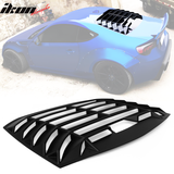 Fits 13-20 Scion FR-S Toyota 86 Subaru brz Window Louver Gloss Black