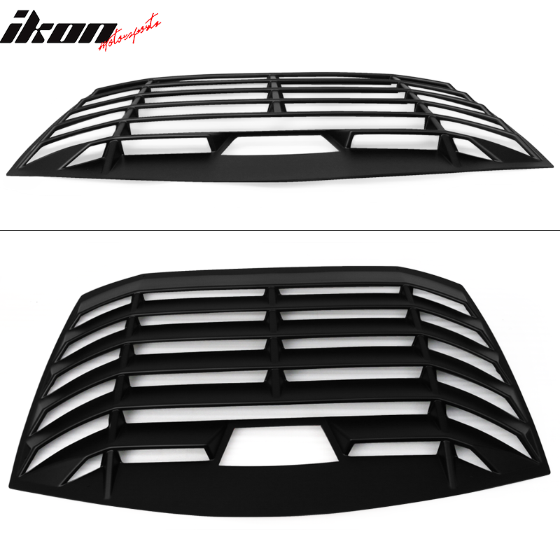Fits 13-20 Scion FR-S Toyota 86 Subaru brz Window Louver Gloss Black