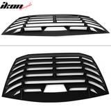 Fits 13-20 Scion FR-S Toyota 86 Subaru brz Window Louver Gloss Black