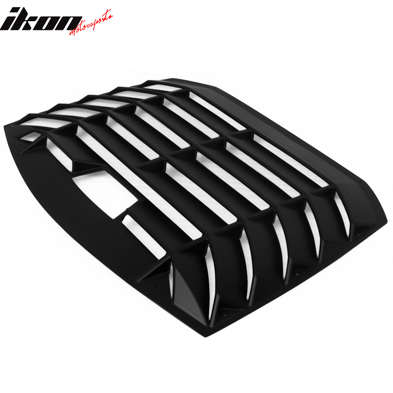 Fits 13-20 Scion FR-S Toyota 86 Subaru brz Window Louver Gloss Black