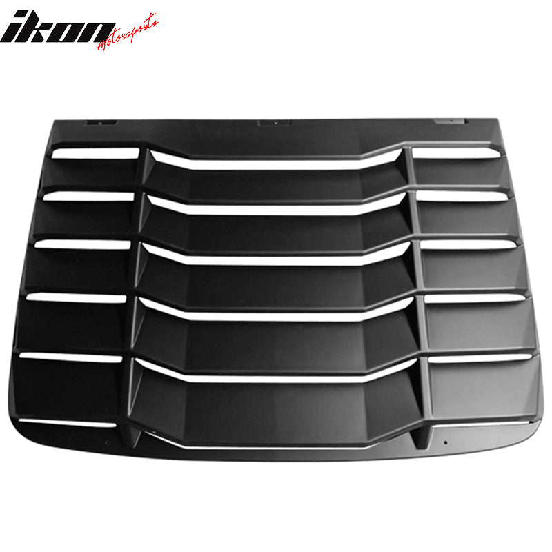 2016-2020 Honda Civic 2Dr Coupe Black Rear Window Louver ABS