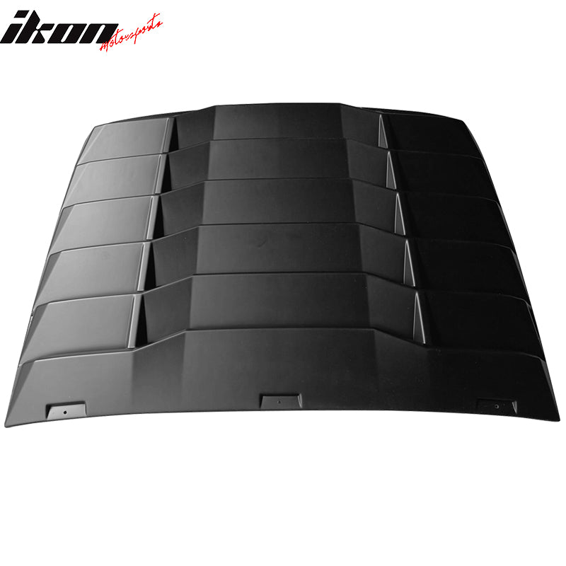 2016-2020 Honda Civic 2Dr Coupe Black Rear Window Louver ABS