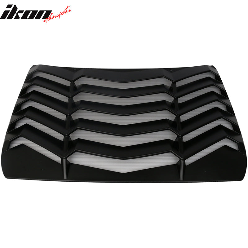 2016-2021 Honda Civic Sedan Rear Window Louver Side Quarter Scoop ABS