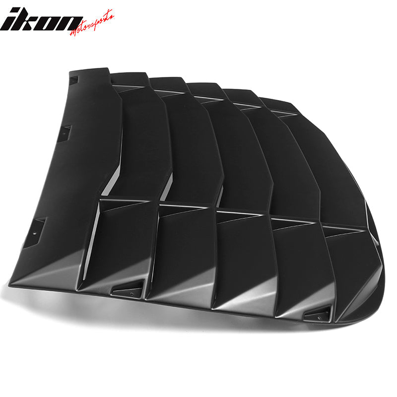 2003-2007 Infiniti G35 Coupe Unpainted ABS Rear Window Louver