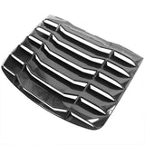 2003-2008 Nissan 350Z IKON Carbon Fiber Print Rear Window Louver ABS