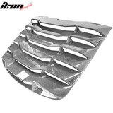 2003-2008 Nissan 350Z IKON Carbon Fiber Print Rear Window Louver ABS