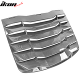 2003-2008 Nissan 350Z IKON Carbon Fiber Print Rear Window Louver ABS
