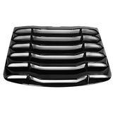 2003-2008 Nissan 350Z IKON Style Gloss Black Rear Window Louver ABS