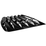 2003-2008 Nissan 350Z IKON Style Gloss Black Rear Window Louver ABS