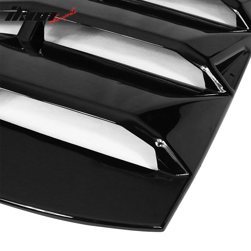 2011-2016 Scion TC IKON Style Rear Window Louver Gloss ABS