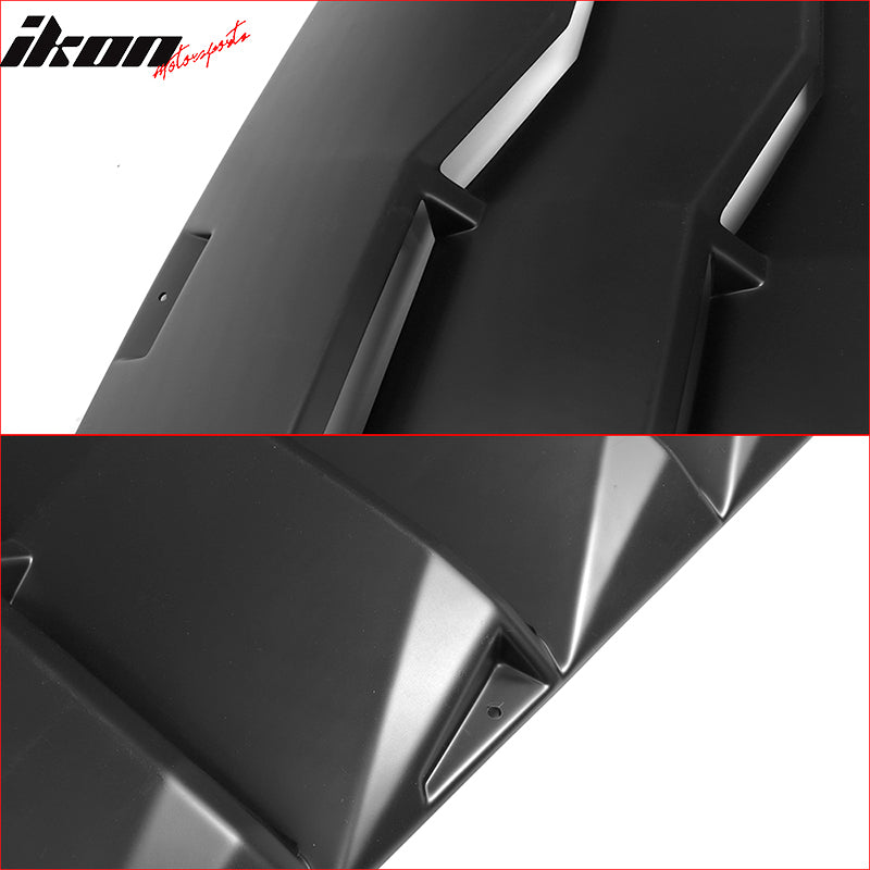 2011-2016 Scion TC IKON Style Rear Window Louver Gloss ABS