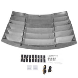 2011-2024 Dodge Charger IKON Window Louver Cover ABS 3PCS