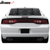 2011-2024 Dodge Charger IKON Window Louver Cover ABS 3PCS