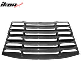 2011-2024 Dodge Charger IKON Window Louver Cover ABS 3PCS