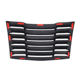2011-2024 Dodge Charger IKON Window Louver Cover ABS 3PCS