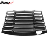 2011-2024 Dodge Charger IKON Window Louver Cover ABS 3PCS