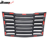 2011-2024 Dodge Charger IKON Window Louver Cover ABS 3PCS