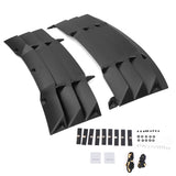 2011-2024 Dodge Charger IKON Window Louver Cover ABS 3PCS