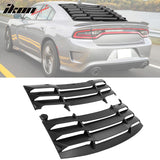 2011-2024 Dodge Charger IKON Window Louver Cover ABS 3PCS