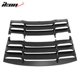 2011-2024 Dodge Charger IKON Window Louver Cover ABS 3PCS